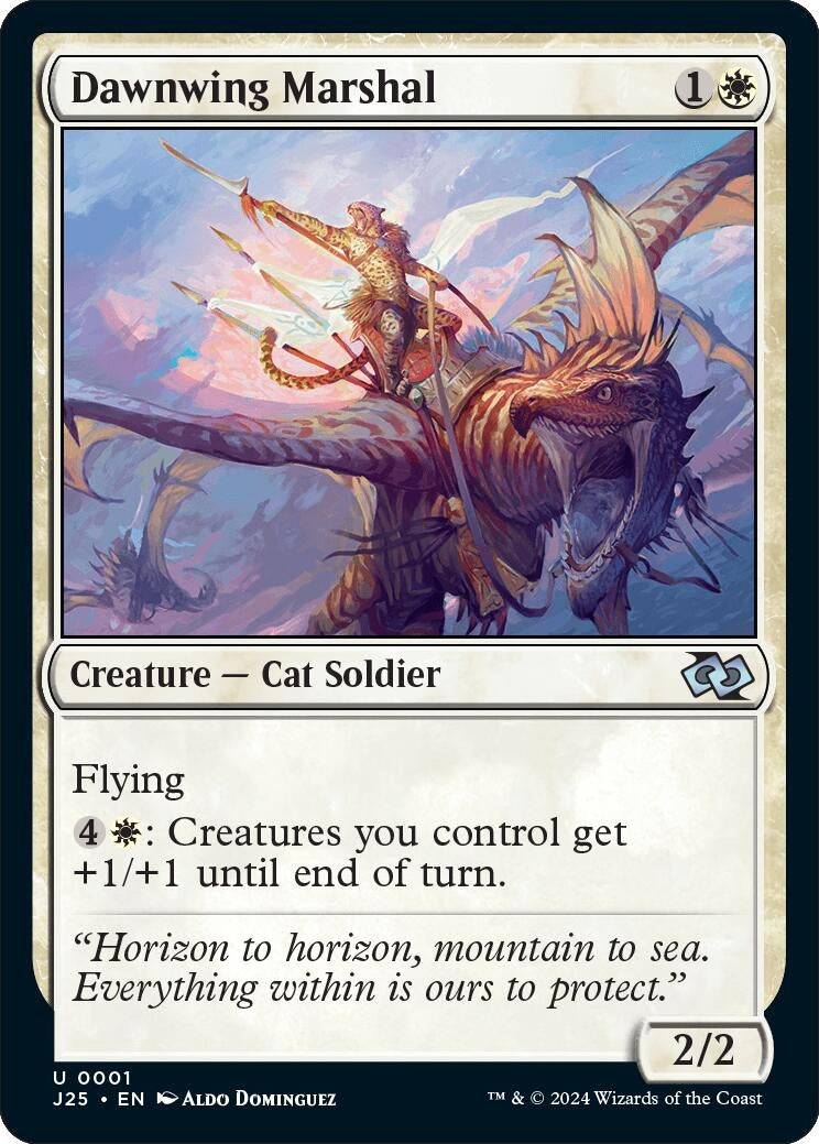 Image for Dawnwing Marshal (1) (Foundations Jumpstart) - Magic: The Gathering