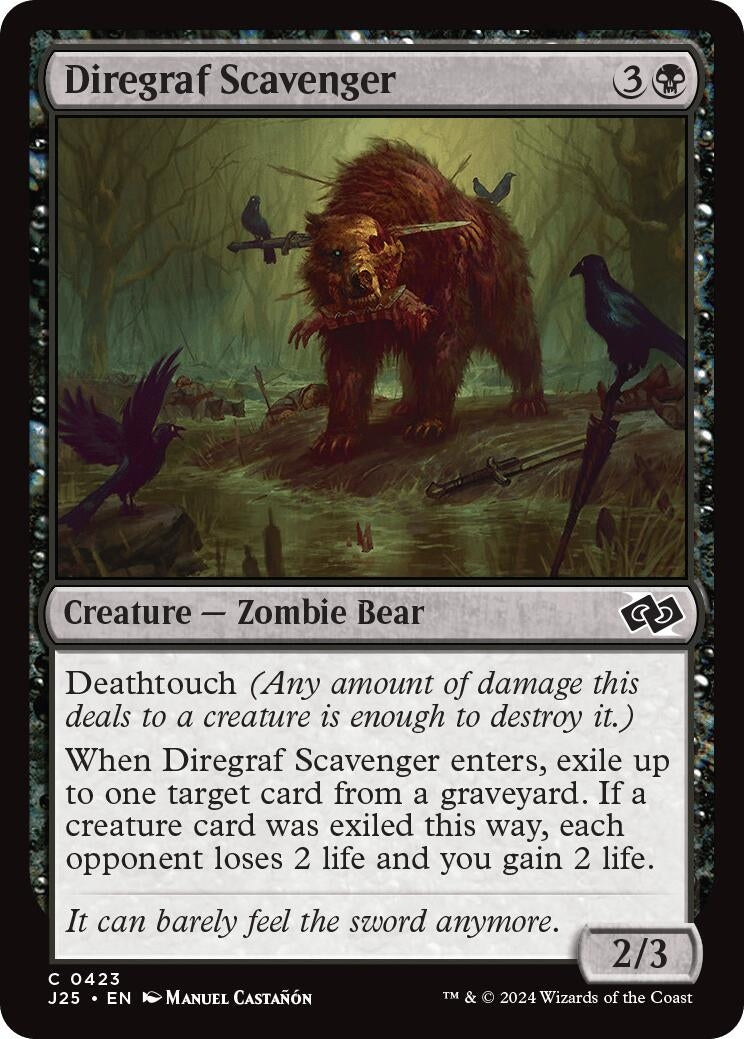 Image for Diregraf Scavenger (423) (Foundations Jumpstart) - Magic: The Gathering
