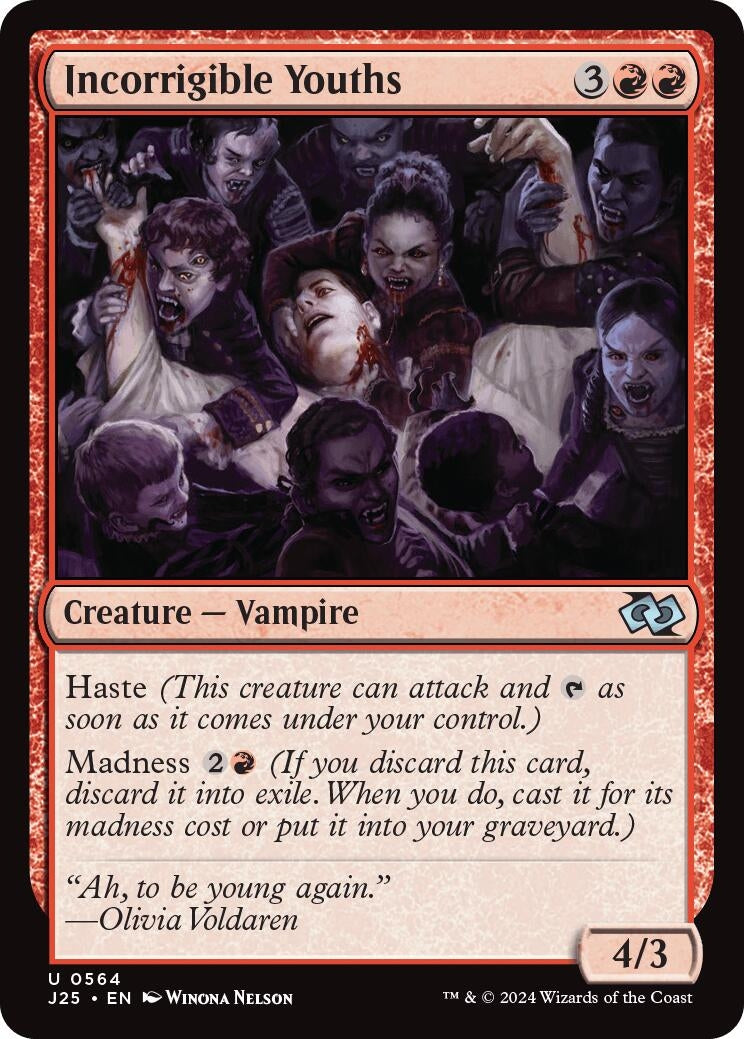 Image for Incorrigible Youths (564) (Foundations Jumpstart) - Magic: The Gathering