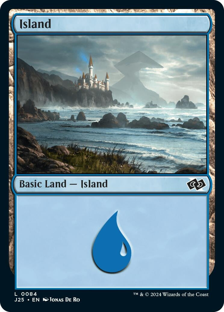 Image for Island (0084) (84) (Foundations Jumpstart) - Magic: The Gathering