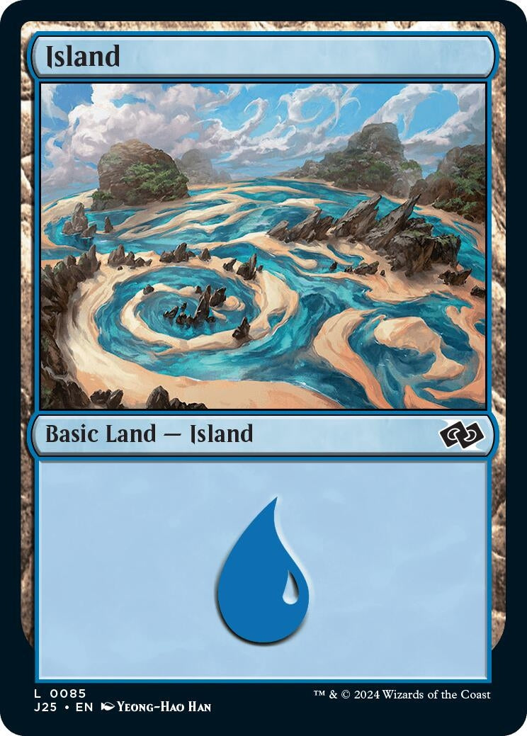 Image for Island (0085) (85) (Foundations Jumpstart) - Magic: The Gathering