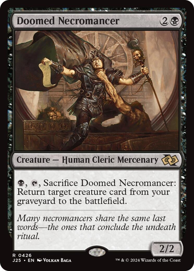 Image for Doomed Necromancer (426) (Foundations Jumpstart) - Magic: The Gathering