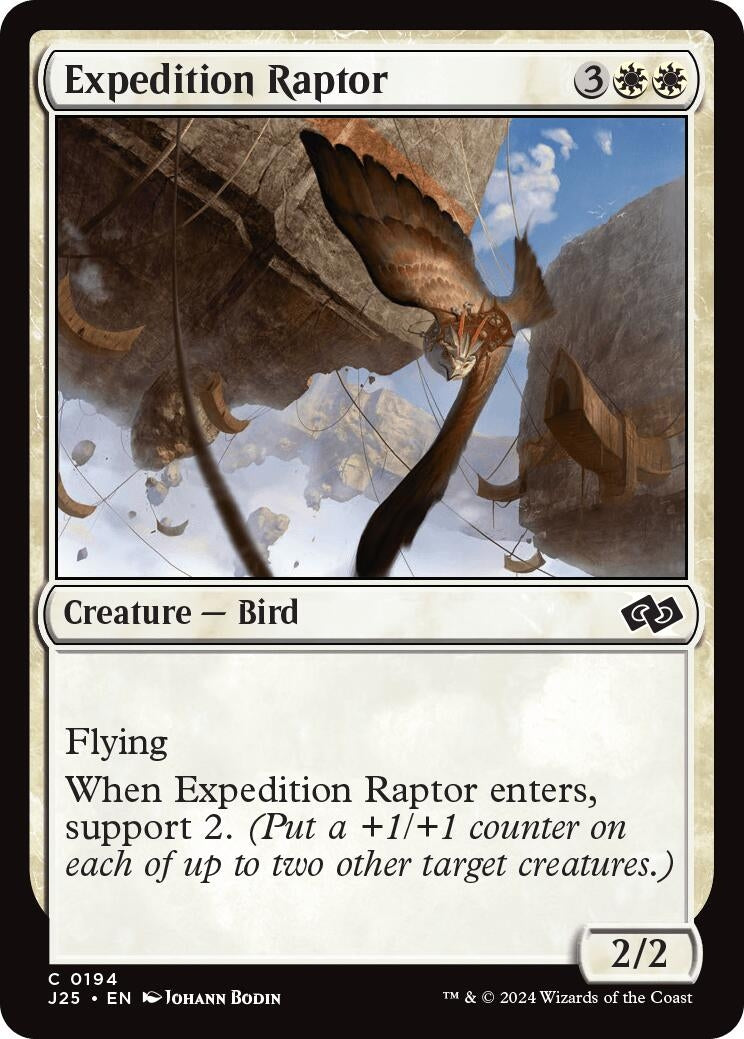 Image for Expedition Raptor (194) (Foundations Jumpstart) - Magic: The Gathering