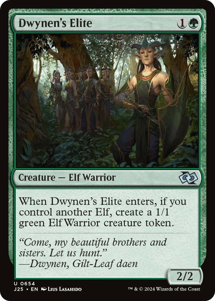Image for Dwynen's Elite (654) (Foundations Jumpstart) - Magic: The Gathering
