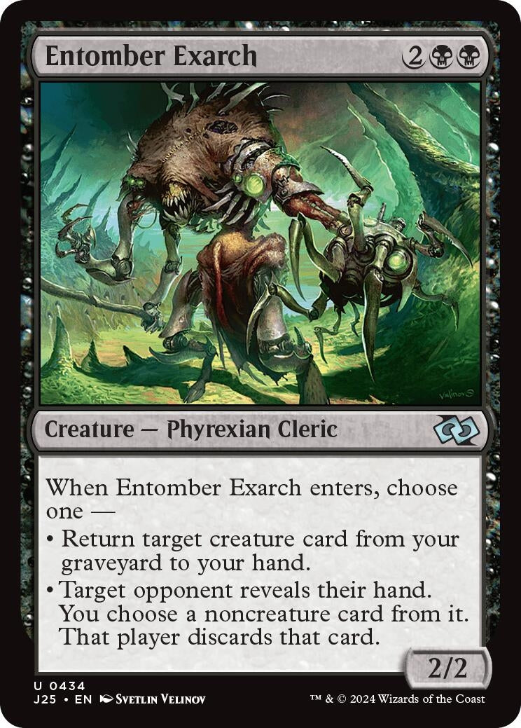 Image for Entomber Exarch (434) (Foundations Jumpstart) - Magic: The Gathering