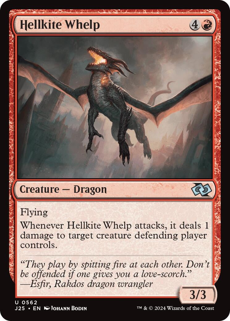 Image for Hellkite Whelp (562) (Foundations Jumpstart) - Magic: The Gathering