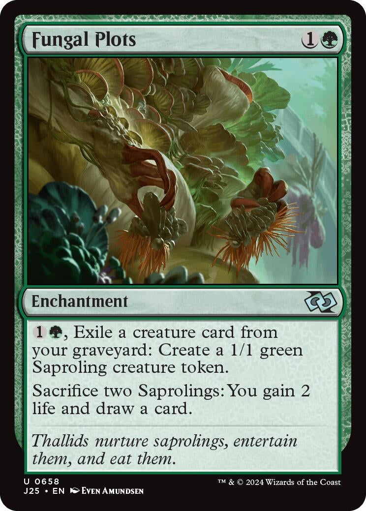 Image for Fungal Plots (658) (Foundations Jumpstart) - Magic: The Gathering
