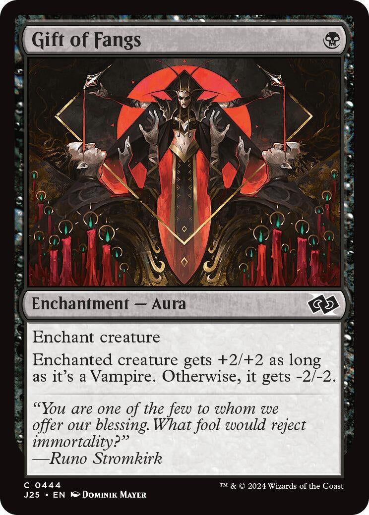 Image for Gift of Fangs (444) (Foundations Jumpstart) - Magic: The Gathering