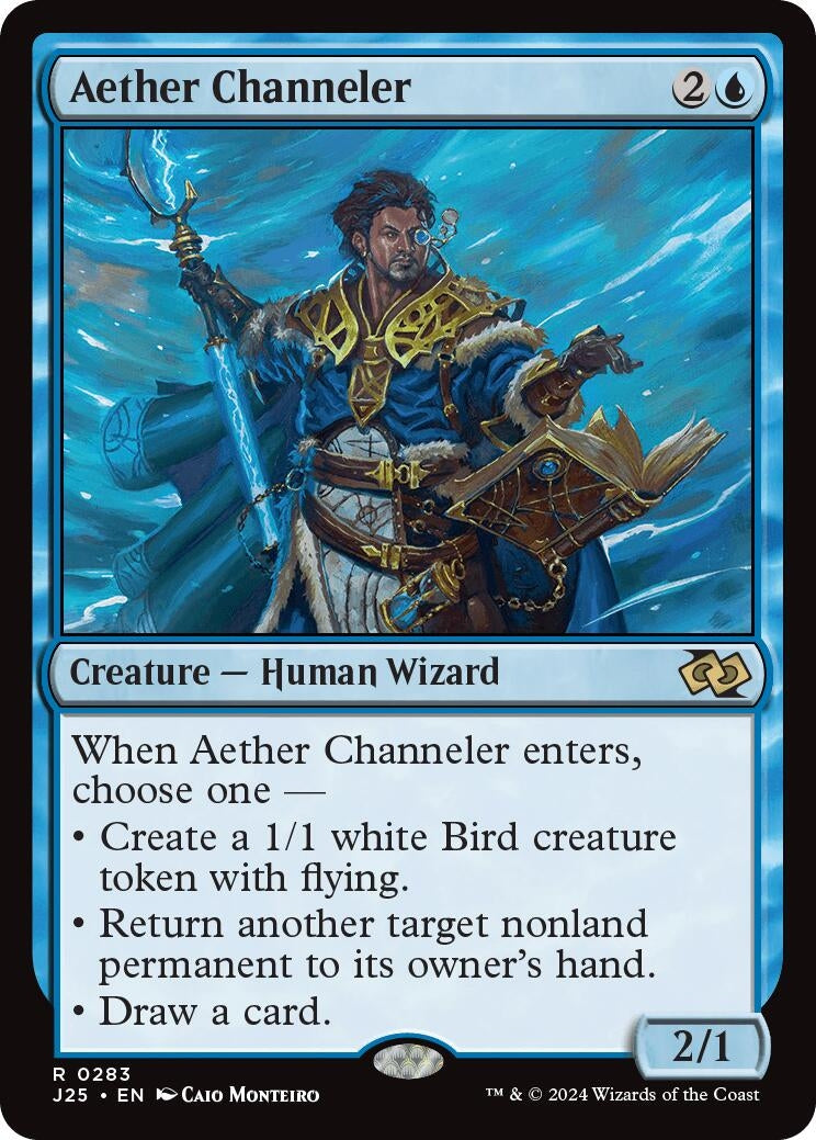 Image for Aether Channeler (283) (Foundations Jumpstart) - Magic: The Gathering