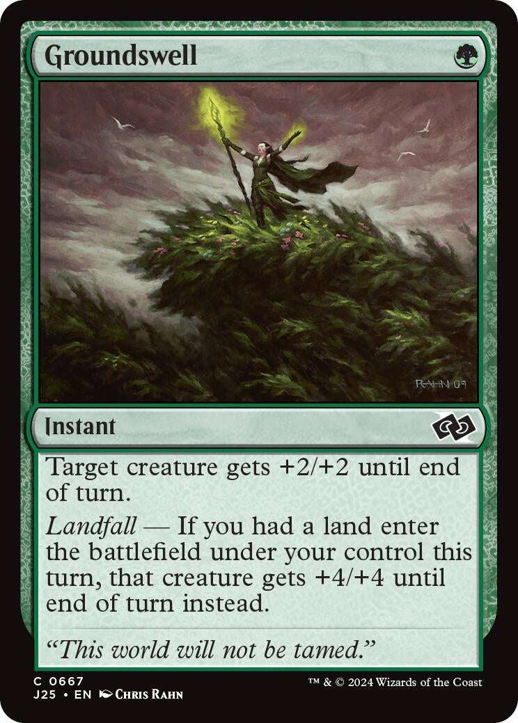 Image for Groundswell (667) (Foundations Jumpstart) - Magic: The Gathering