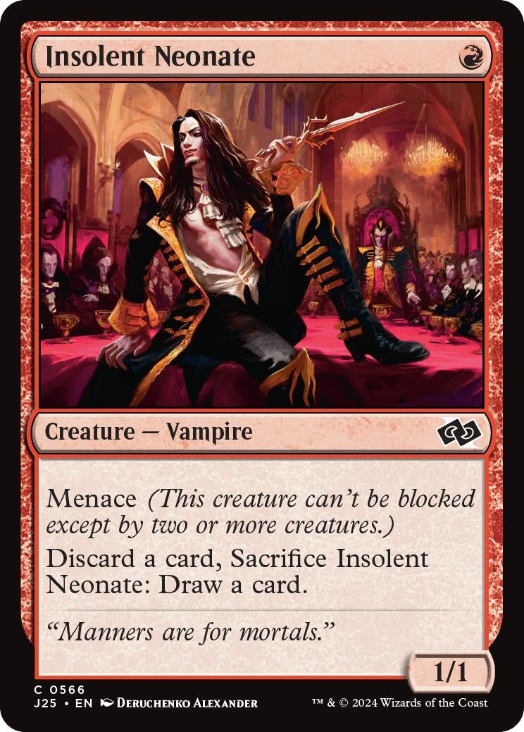 Image for Insolent Neonate (566) (Foundations Jumpstart) - Magic: The Gathering