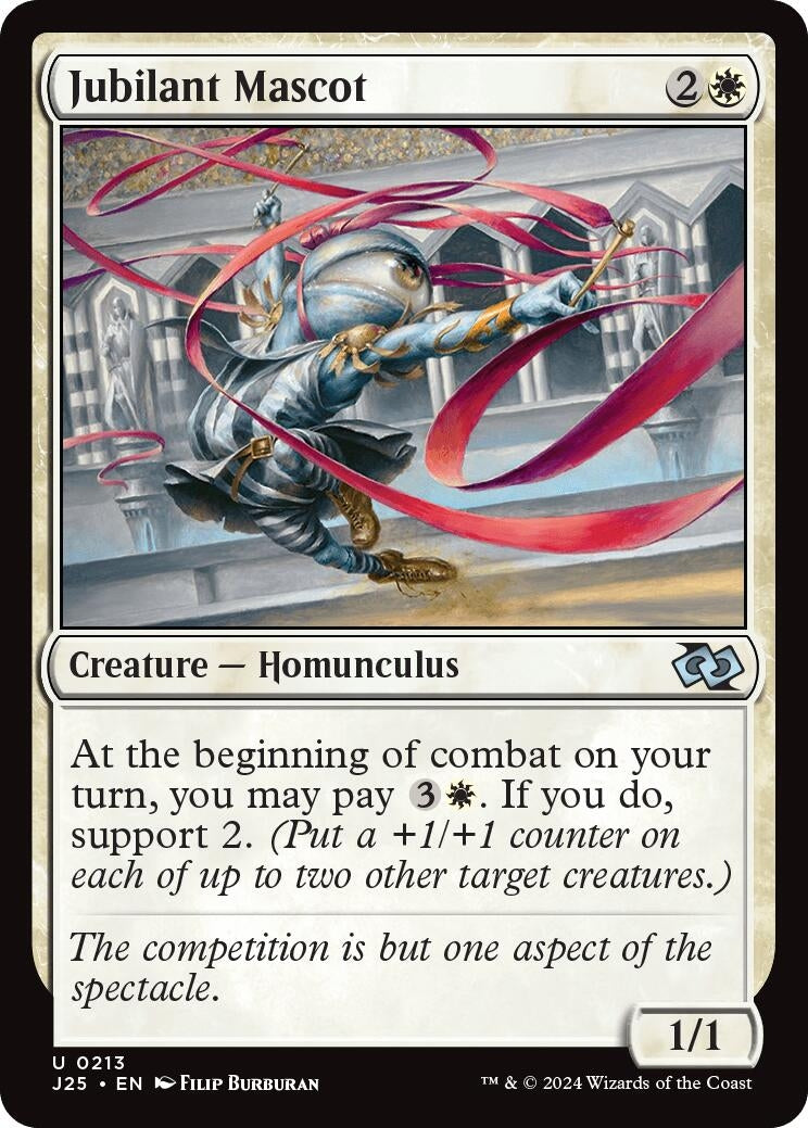 Image for Jubilant Mascot (213) (Foundations Jumpstart) - Magic: The Gathering
