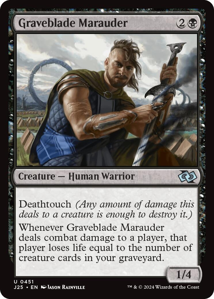 Image for Graveblade Marauder (451) (Foundations Jumpstart) - Magic: The Gathering