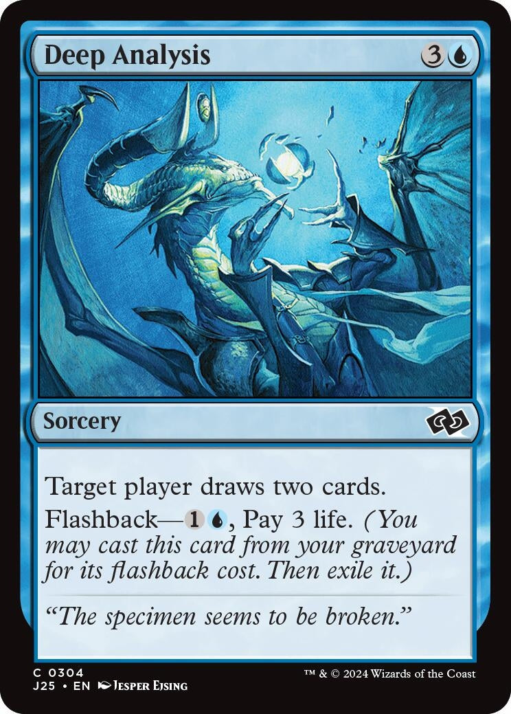 Image for Deep Analysis (304) (Foundations Jumpstart) - Magic: The Gathering
