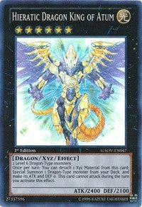 Image for Hieratic Dragon King of Atum (GAOV-EN047) (GAOV) - YuGiOh