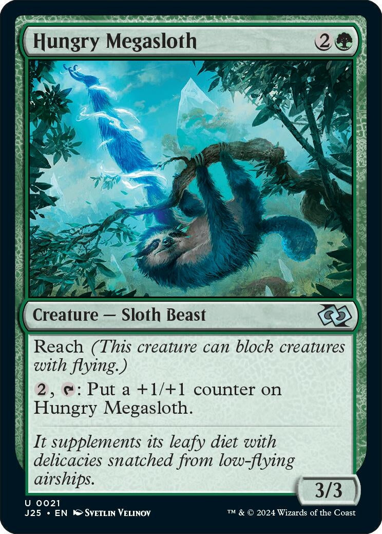 Image for Hungry Megasloth (21) (Foundations Jumpstart) - Magic: The Gathering