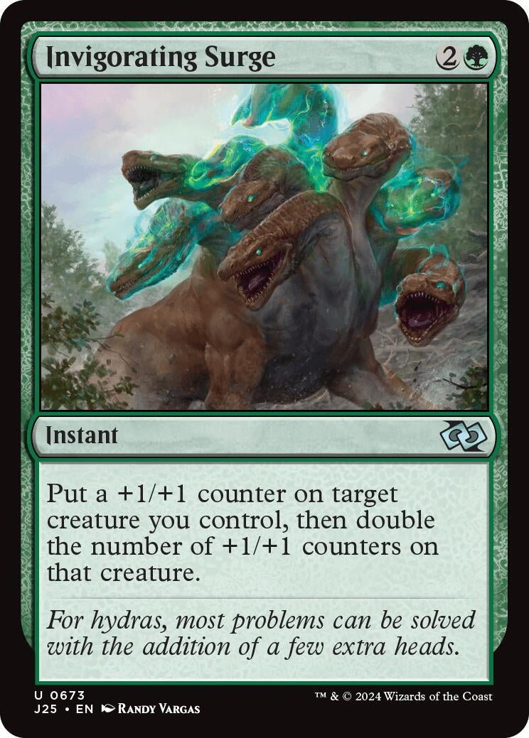 Image for Invigorating Surge (673) (Foundations Jumpstart) - Magic: The Gathering