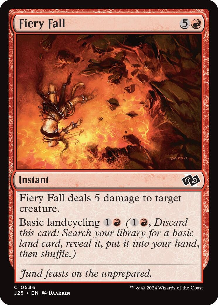 Image for Fiery Fall (546) (Foundations Jumpstart) - Magic: The Gathering