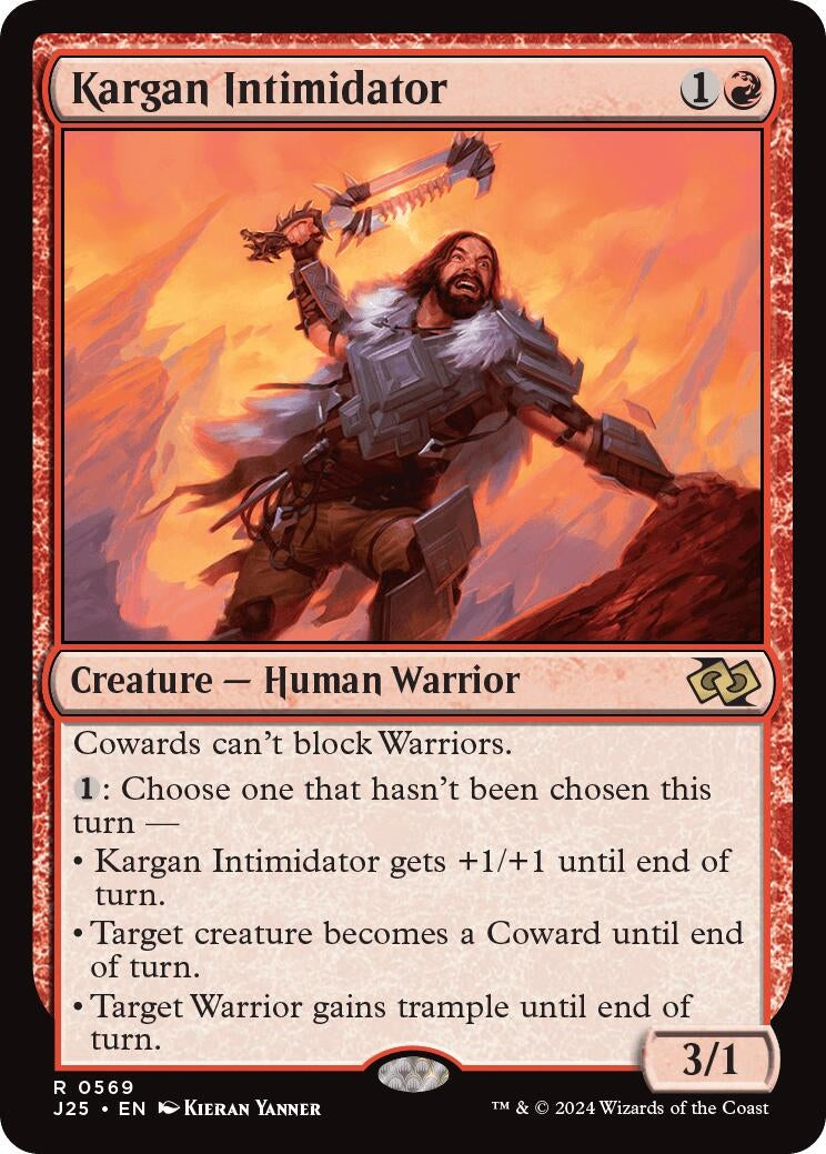 Image for Kargan Intimidator (569) (Foundations Jumpstart) - Magic: The Gathering