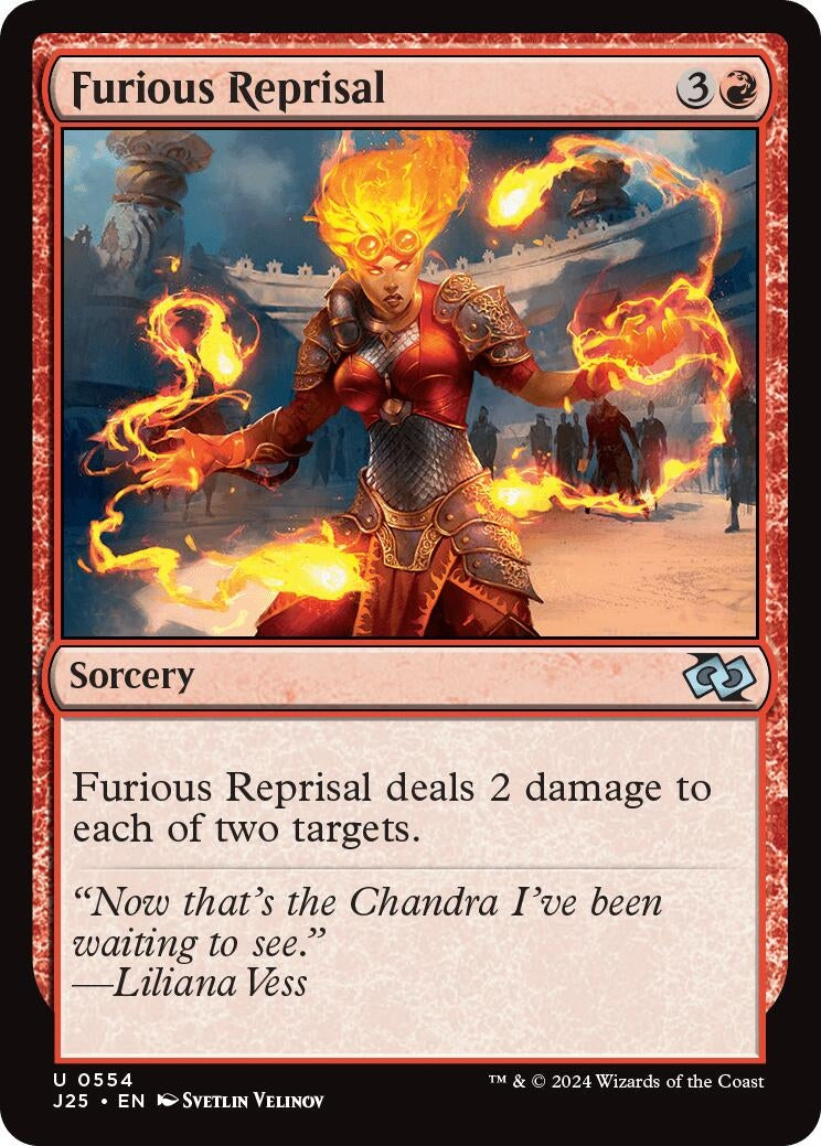 Image for Furious Reprisal (554) (Foundations Jumpstart) - Magic: The Gathering