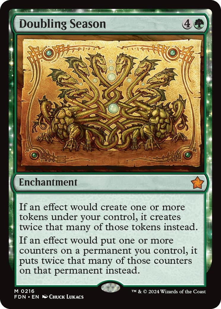 Image for Doubling Season (216) (Foundations) - Magic: The Gathering