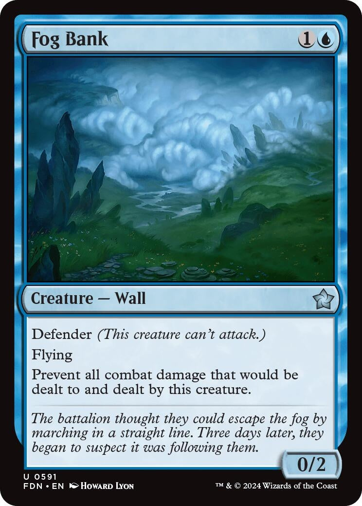Image for Fog Bank (591) (Foundations) - Magic: The Gathering