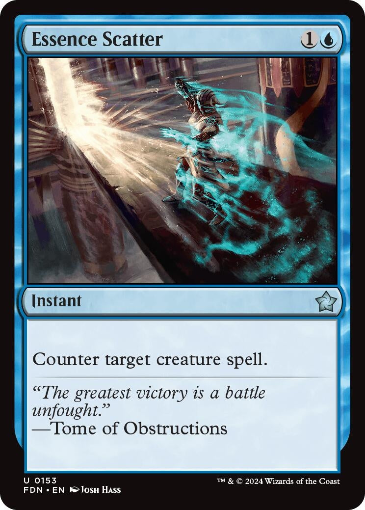 Image for Essence Scatter (153) (Foundations) - Magic: The Gathering