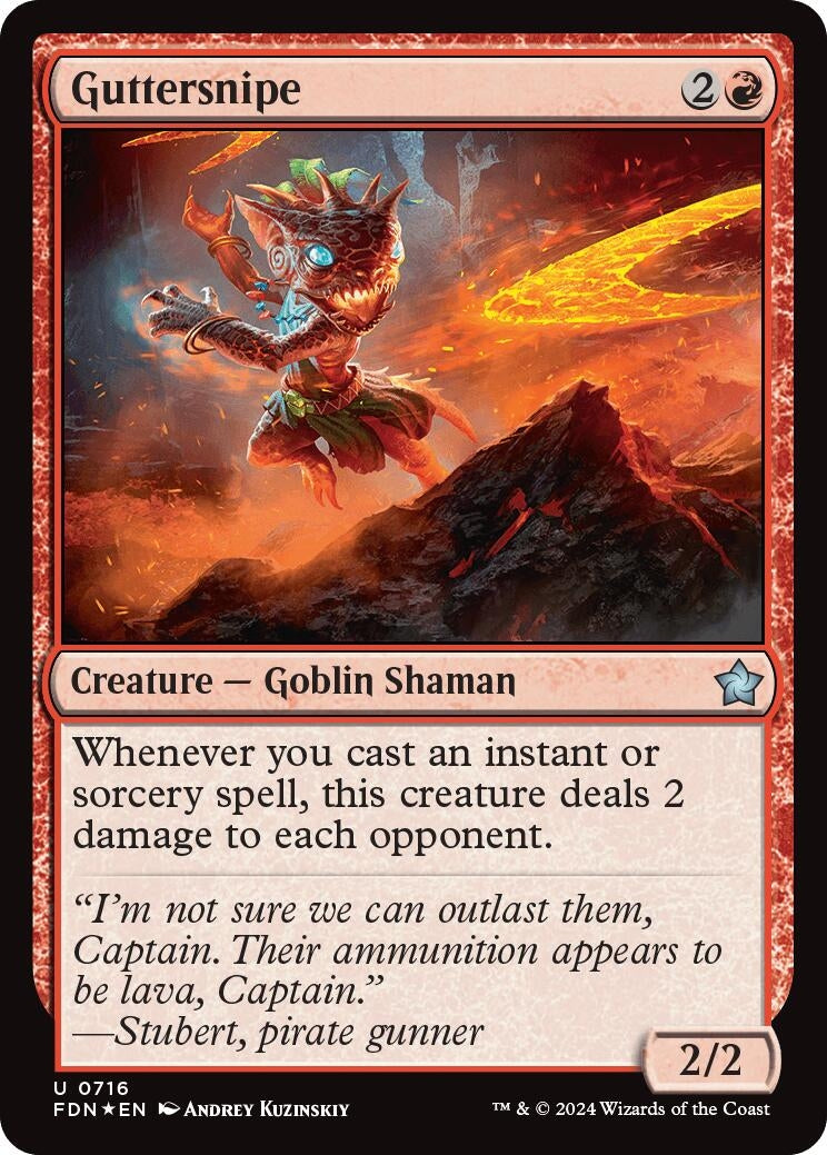 Image for Guttersnipe (716) (Foundations) - Magic: The Gathering