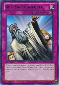 Image for Solemn Judgment (BP01-EN047) (BP01) - YuGiOh