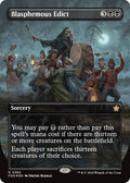 Image for Blasphemous Edict (Borderless) (Mana Foil) (382) (Foundations) - Magic: The Gathering