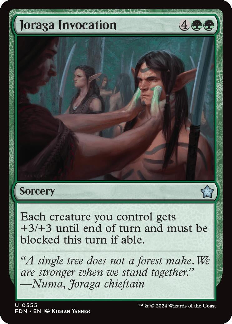 Image for Joraga Invocation (555) (Foundations) - Magic: The Gathering