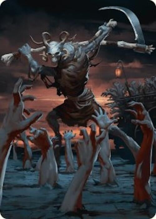 Image for Abyssal Harvester Art Card (34/54) (34) (Foundations) - Magic: The Gathering