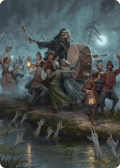Image for Blasphemous Edict Art Card (35/54) (35) (Foundations) - Magic: The Gathering