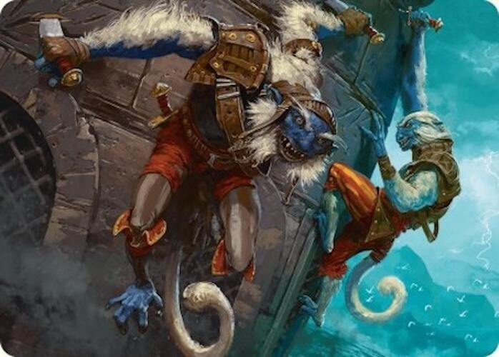 Image for Goblin Boarders Art Card (11/54) (11) (Foundations) - Magic: The Gathering