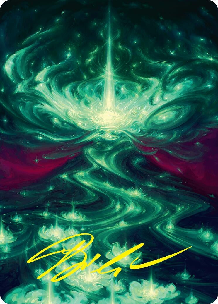 Image for Genesis Wave Art Card (54/54) (Gold-Stamped Signature) (40) (Foundations) - Magic: The Gathering
