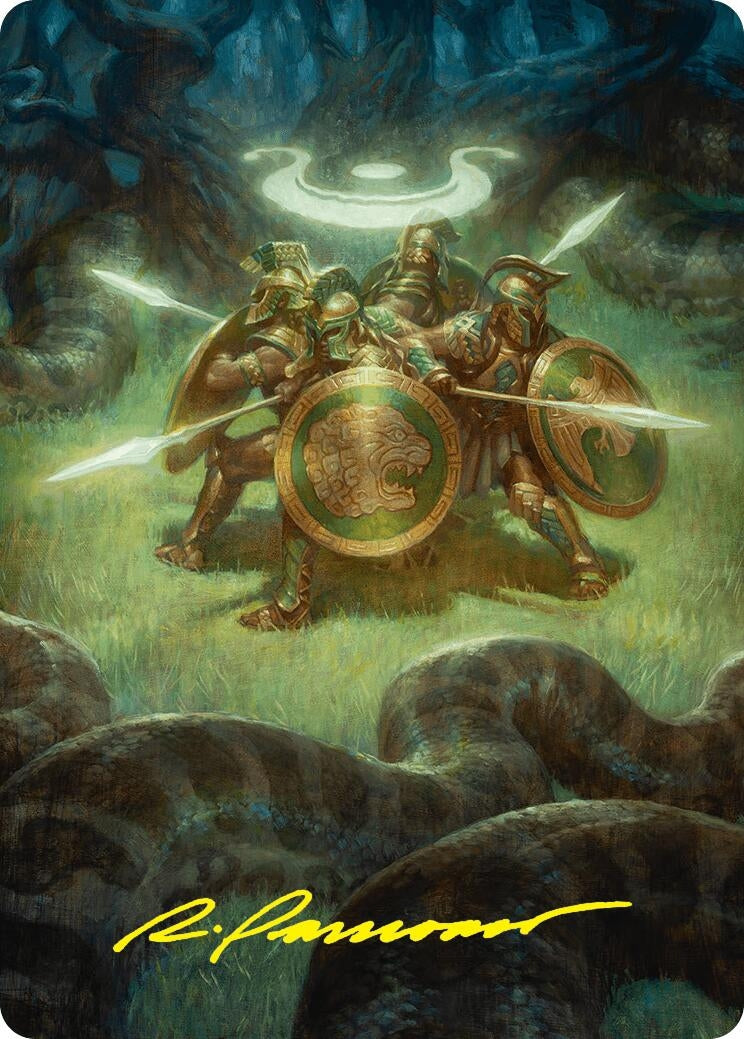 Image for Anthem of Champions Art Card (47/54) (Gold-Stamped Signature) (47) (Foundations) - Magic: The Gathering