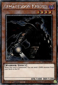 Armageddon Knight (Platinum Secret Rare) (RA03-EN002)