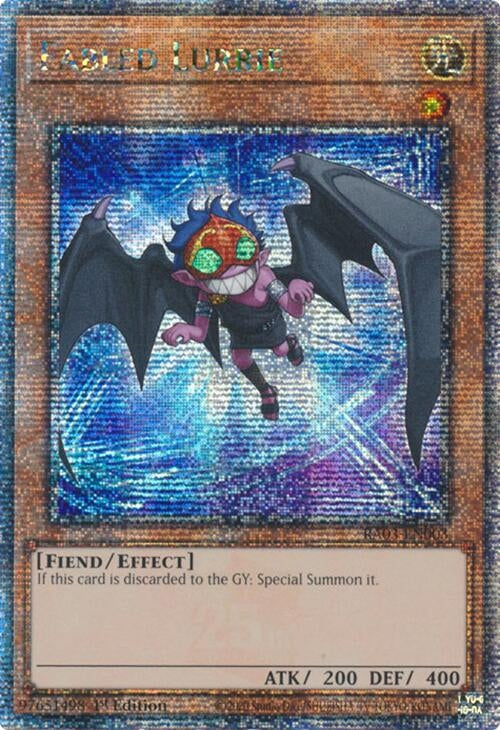 Image for Fabled Lurrie (Quarter Century Secret Rare) (RA03-EN003) - YuGiOh
