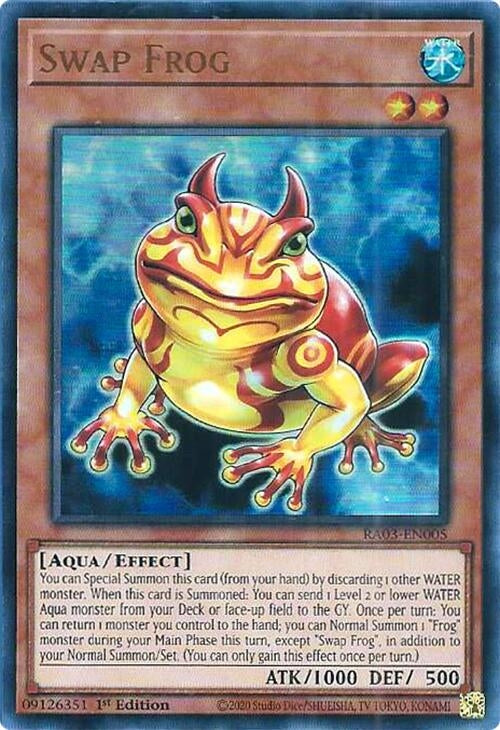 Image for Swap Frog (UR) (RA03-EN005) - YuGiOh
