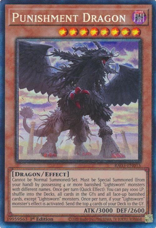 Image for Punishment Dragon (PCR) (RA03-EN015) - YuGiOh