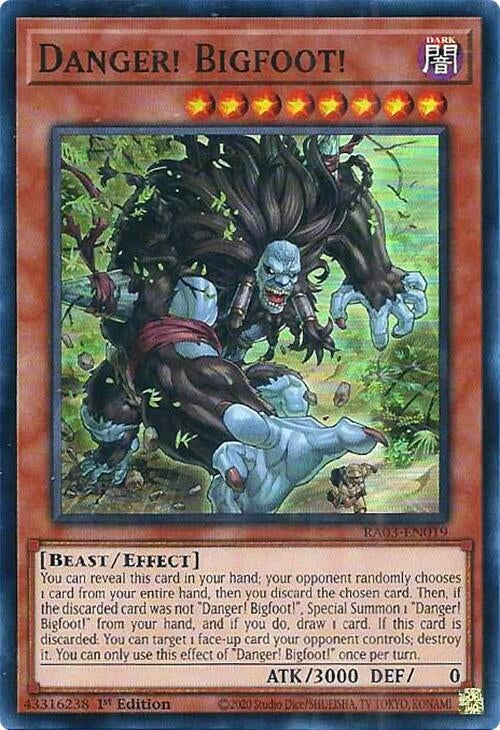 Image for Danger! Bigfoot! (RA03-EN019) - YuGiOh