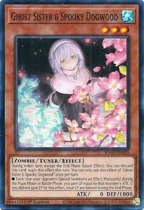 Image for Ghost Sister & Spooky Dogwood (Alternate Art) (RA03-EN020) - YuGiOh