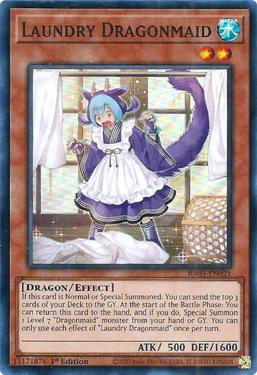 Image for Laundry Dragonmaid (RA03-EN021) - YuGiOh
