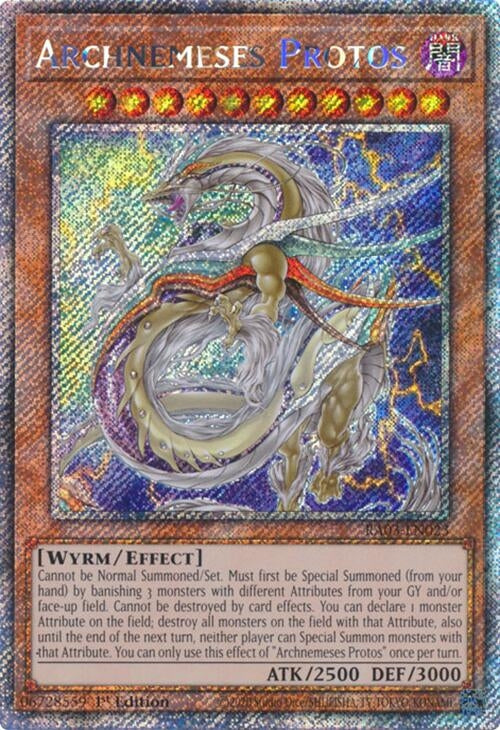 Archnemeses Protos (Platinum Secret Rare) (RA03-EN023)