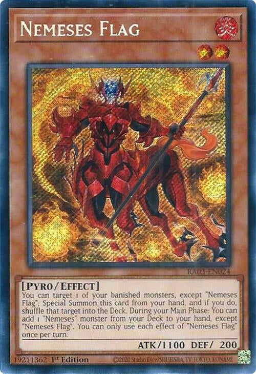 Image for Nemeses Flag (Secret Rare) (RA03-EN024) - YuGiOh