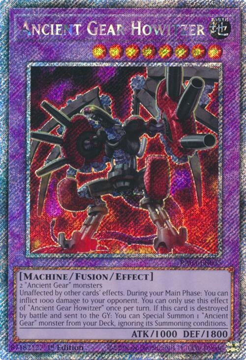 Ancient Gear Howitzer (Platinum Secret Rare) (RA03-EN035)