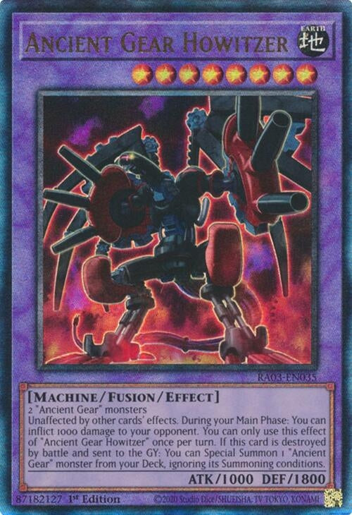 Ancient Gear Howitzer (PUR) (RA03-EN035)