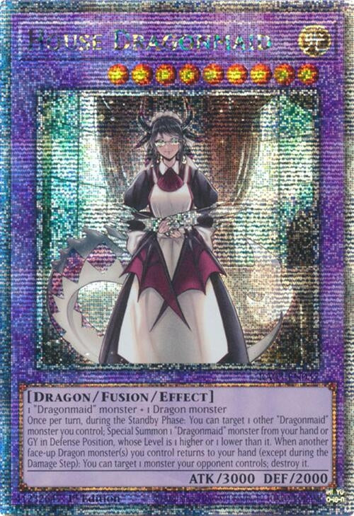 Image for House Dragonmaid (Quarter Century Secret Rare) (RA03-EN037) - YuGiOh