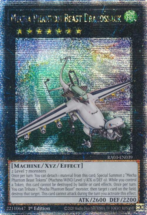 Image for Mecha Phantom Beast Dracossack (Quarter Century Secret Rare) (RA03-EN039) - YuGiOh