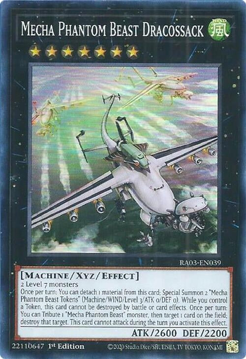 Image for Mecha Phantom Beast Dracossack (RA03-EN039) - YuGiOh